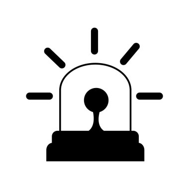 Siren acil ışık lamba ampul uyarı