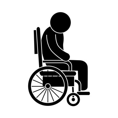 tekerlekli sandalye adam hasta