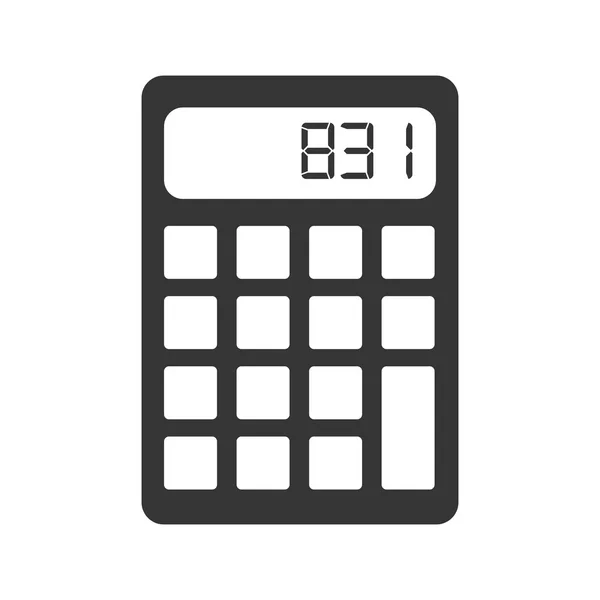 Calculadora matemáticas economía — Archivo Imágenes Vectoriales