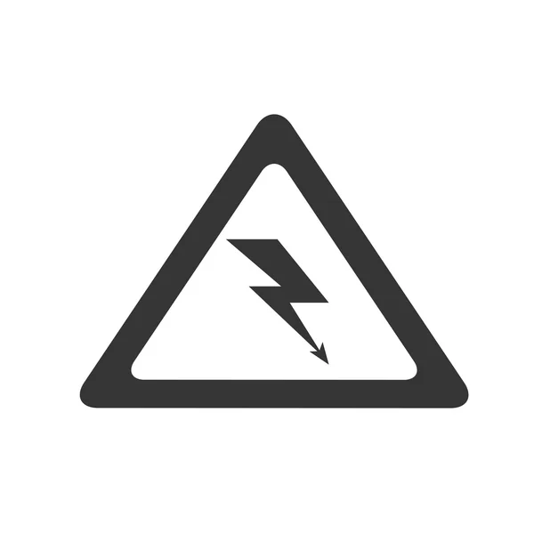 Zona elettrica tensione — Vettoriale Stock