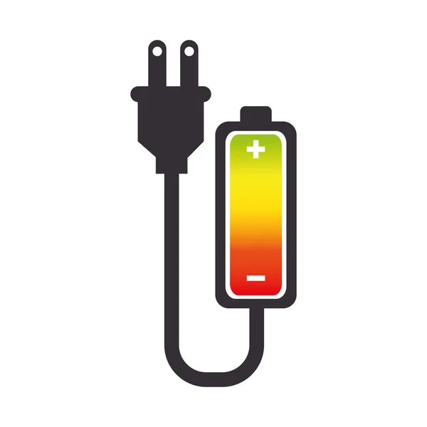 Plug заряд акумулятора — стоковий вектор