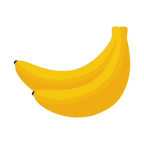 Banaan fruit eten — Stockvector