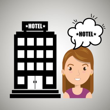 kadın istemci hotel Icon