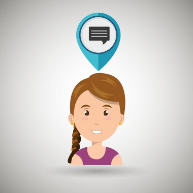 kadın PIN seyahat konum