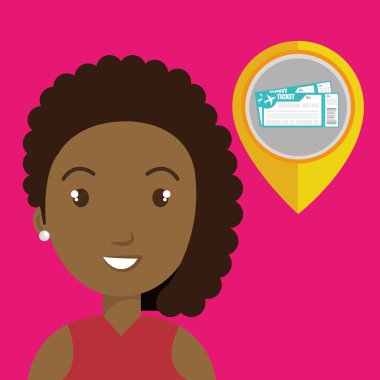 kadın PIN seyahat konum