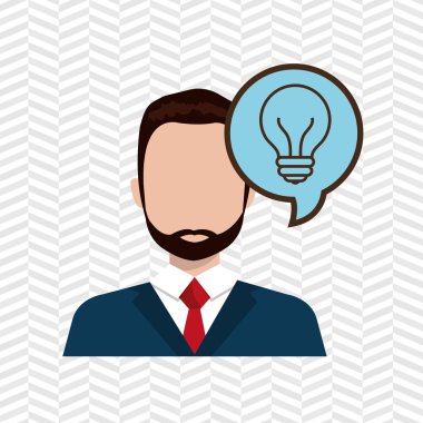 adam fikir kabarcık konuşmak