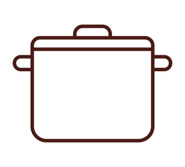 mutfak ot izole simgesi