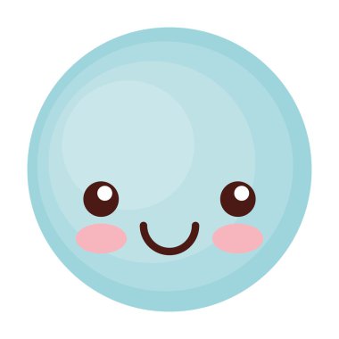 yüz ifade şirin daire simgesi