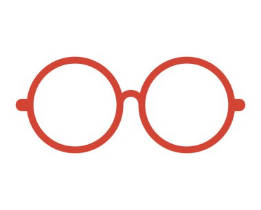 moda gözlük izole simgesi