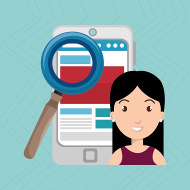 Kadın akıllı telefon arama yeni