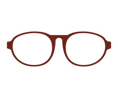 moda gözlük izole simgesi