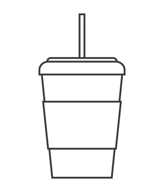 cam içki saman izole simgesiyle