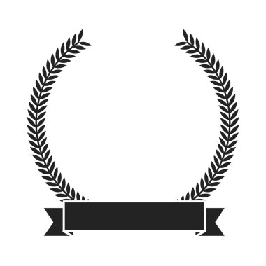 çerçeve şerit izole simgesi tasarım ile