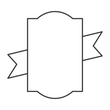 çerçeve şerit izole simgesi tasarım ile