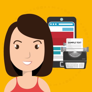 Kadın akıllı telefon arama yeni