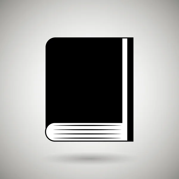 Bibliothèque littéraire icône — Image vectorielle