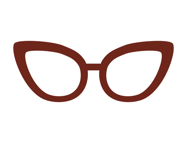 Gafas de moda icono aislado — Vector de stock