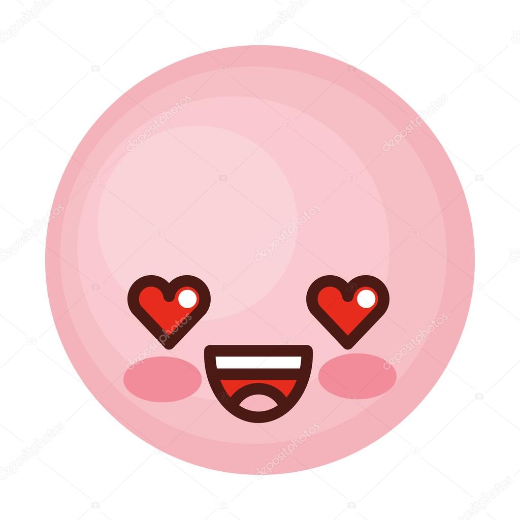 Emoticon female kawaii style icon Stock Vector by ©yupiramos 130781542