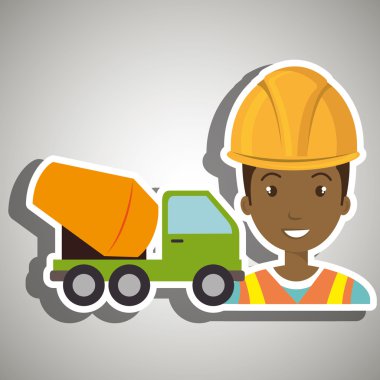 işçi Mikser çimento makine