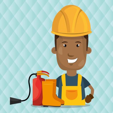 işçi yangın söndürücü çizmeler