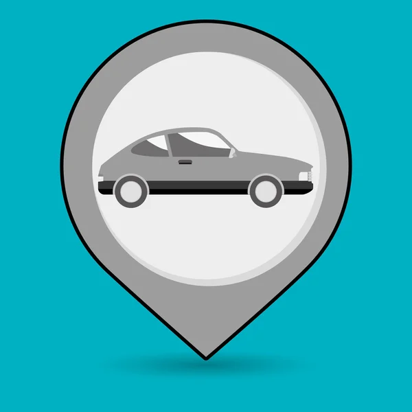 car pin location icon