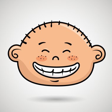 çizgi film çocukluk yüz simgesi