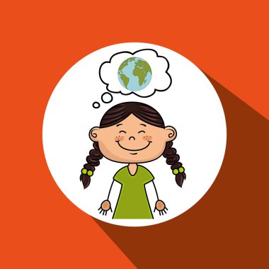 çizgi film kız harita genel