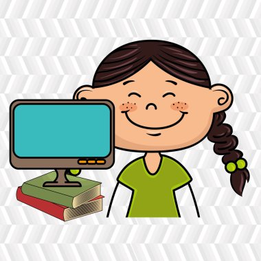 çocuklar ekran kitap simgesi