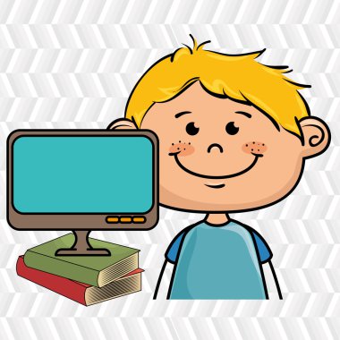 çocuklar ekran kitap simgesi