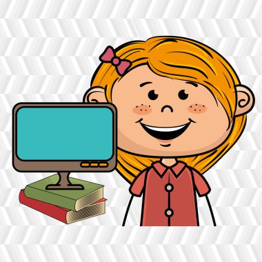 çocuklar ekran kitap simgesi