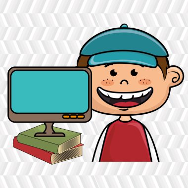 çocuklar ekran kitap simgesi