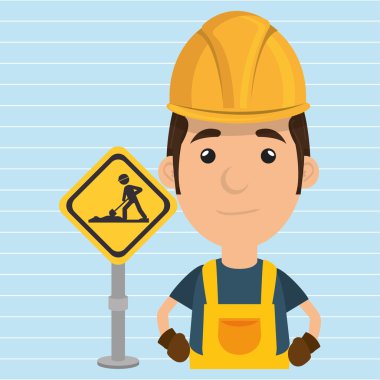 adam çalışan inşaat