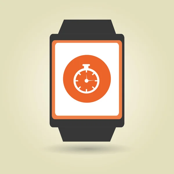 Teknoloji uygulamaları smartwatch — Stok Vektör