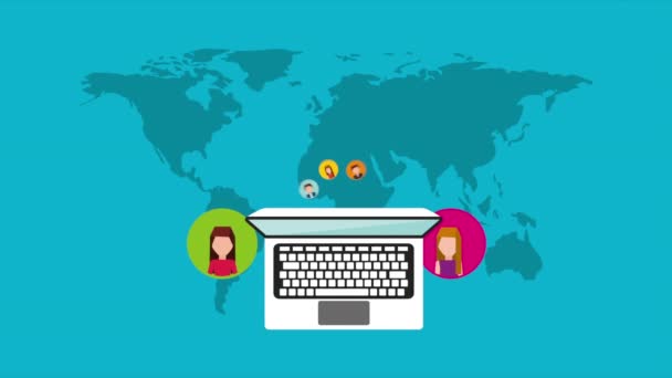 Concept des médias sociaux