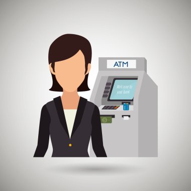 kadın atm para kredi