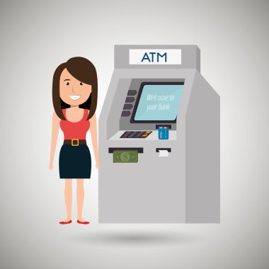 kadın atm para kredi