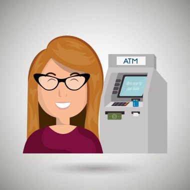 kadın atm para kredi