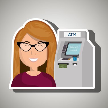 kadın atm para kredi