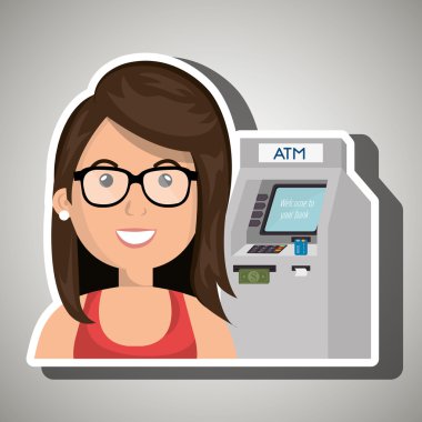 kadın atm para kredi