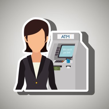 kadın atm para kredi