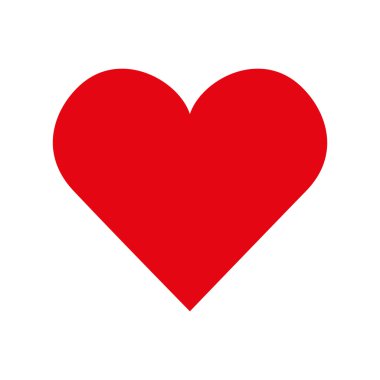 kalp aşk kırmızı