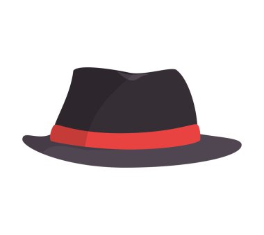 siyah vintage şapka