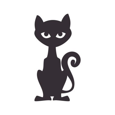 Kara kedi Cadılar Bayramı