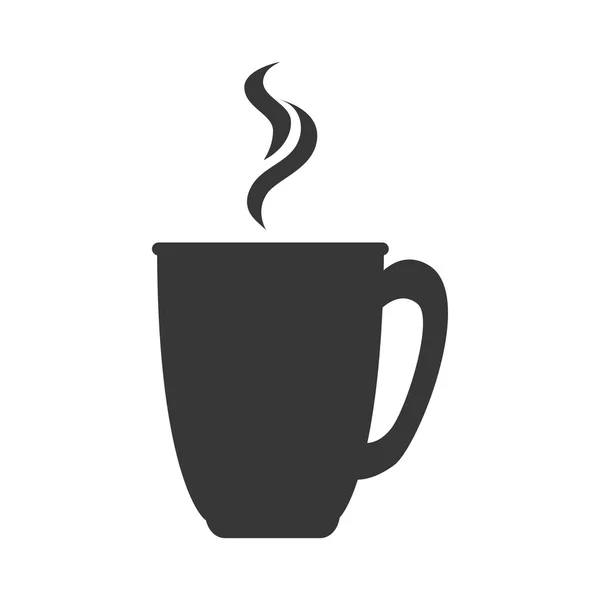 Caffè tazza calda — Vettoriale Stock