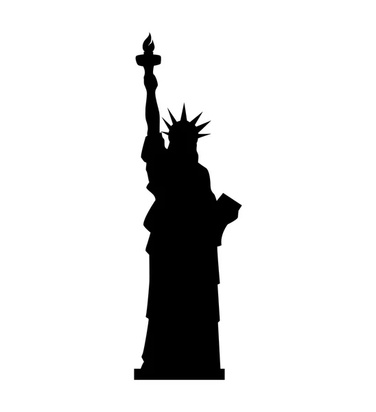Liberty staty byggnad — Stock vektor