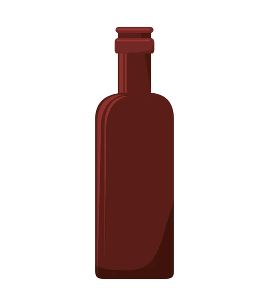 Wine bottle drink — Stock Vector