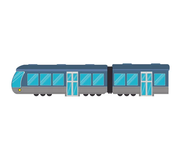 Transport voertuig trein — Stockvector