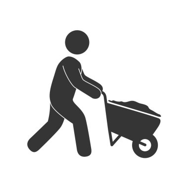 çalışan inşaat adam