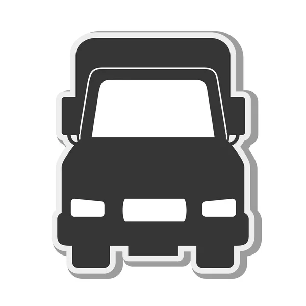 Camión de carga vehículo — Vector de stock