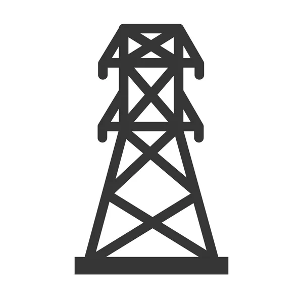 Energie toren structuur — Stockvector